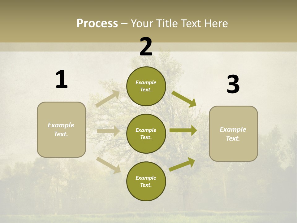 Illustration Background Vintage PowerPoint Template