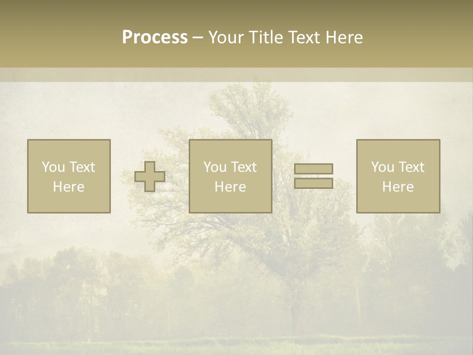 Illustration Background Vintage PowerPoint Template