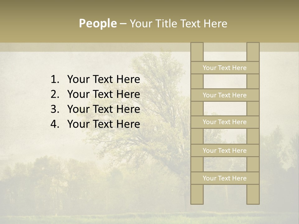 Illustration Background Vintage PowerPoint Template
