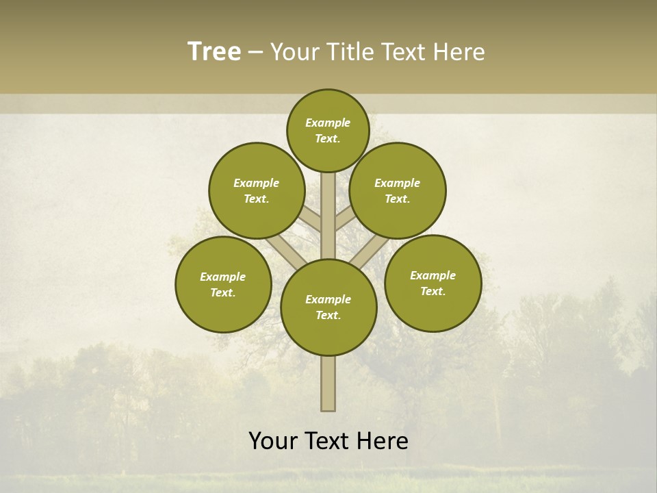 Illustration Background Vintage PowerPoint Template