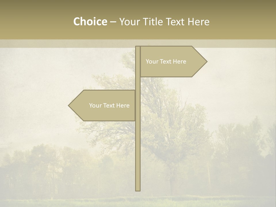 Illustration Background Vintage PowerPoint Template