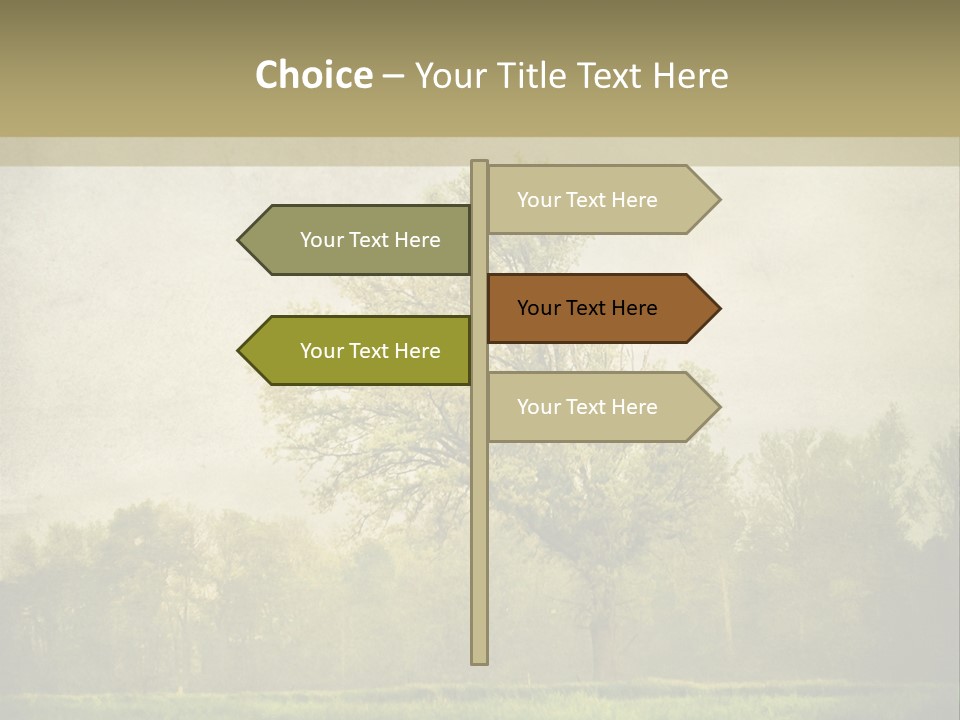 Illustration Background Vintage PowerPoint Template