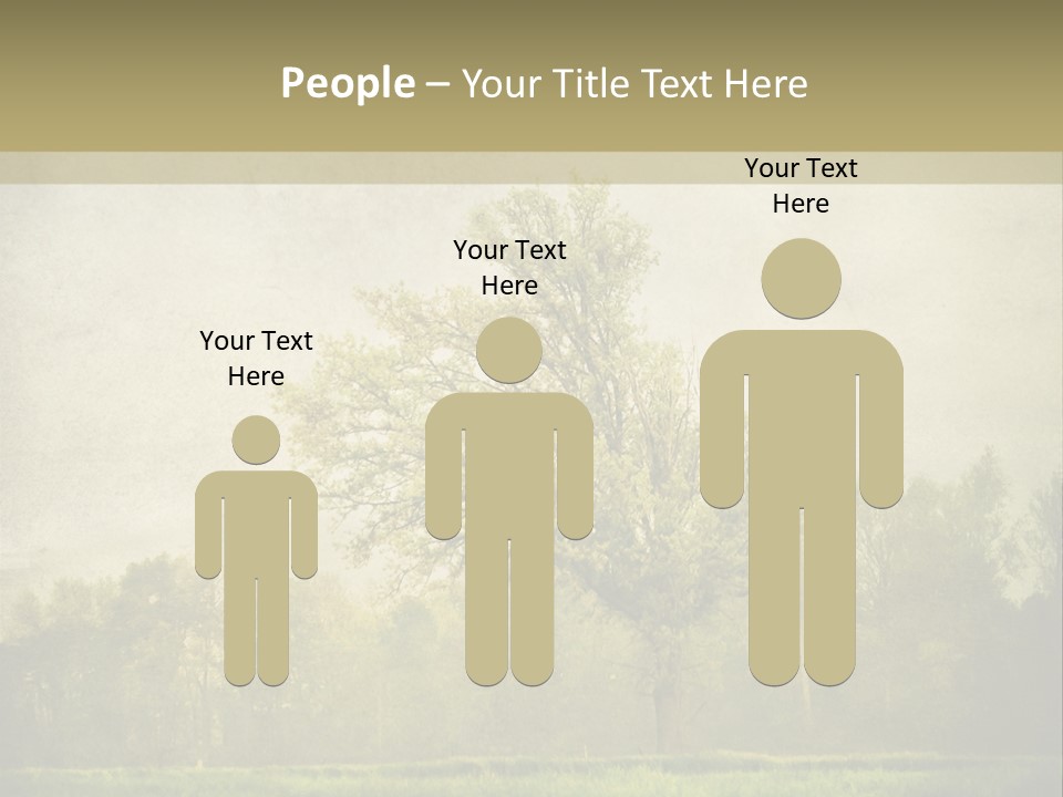 Illustration Background Vintage PowerPoint Template