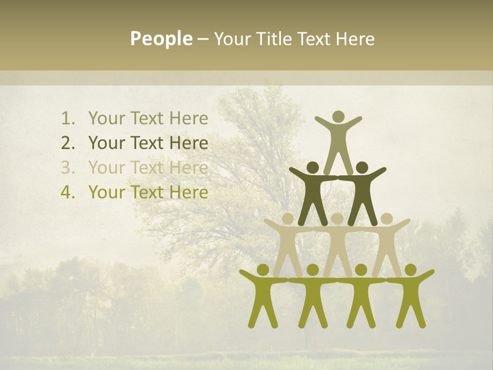 Illustration Background Vintage PowerPoint Template