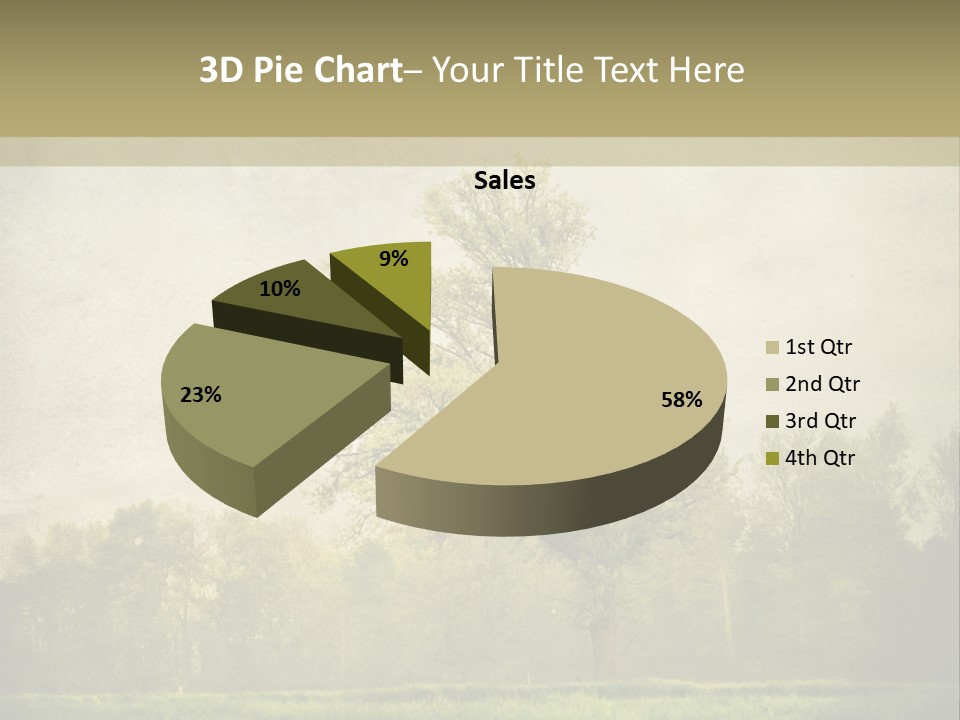 Illustration Background Vintage PowerPoint Template