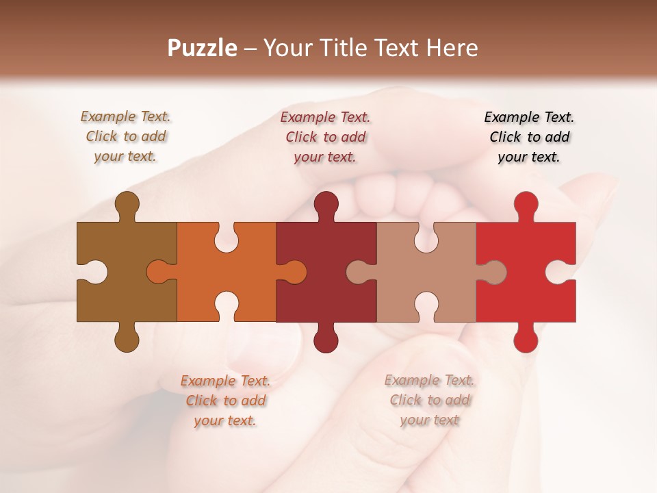 Daughter Sole Massage PowerPoint Template