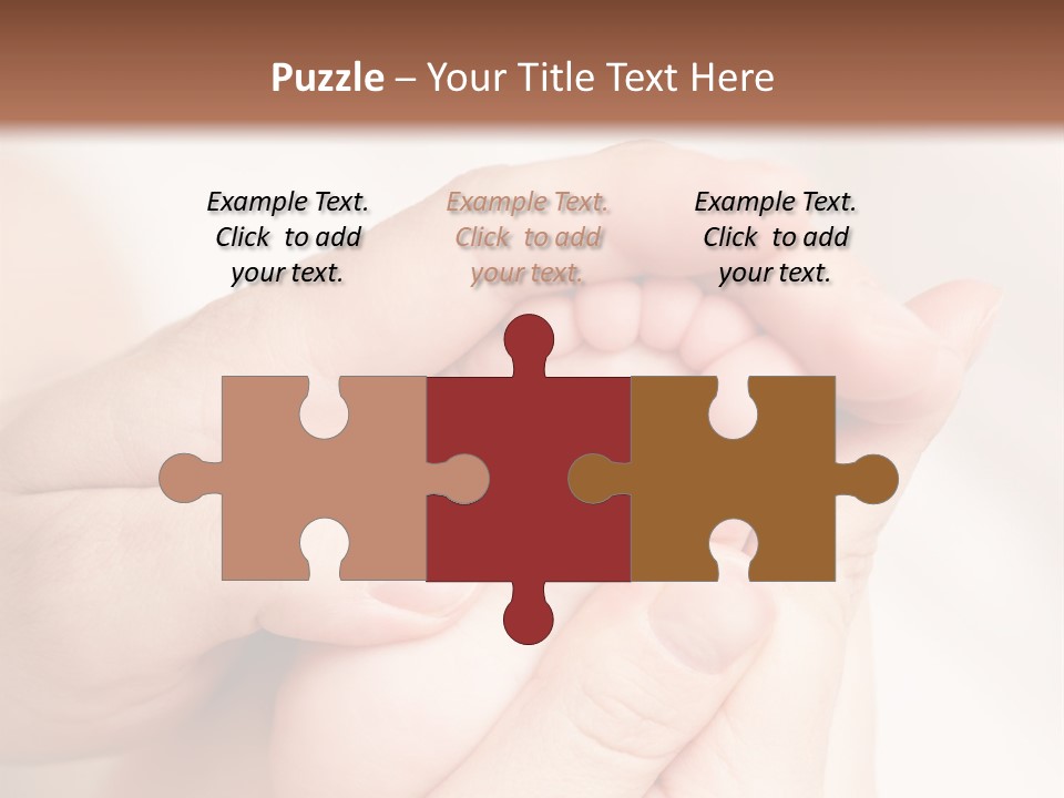 Daughter Sole Massage PowerPoint Template