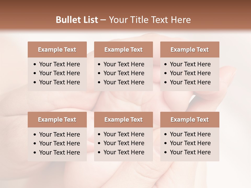 Daughter Sole Massage PowerPoint Template