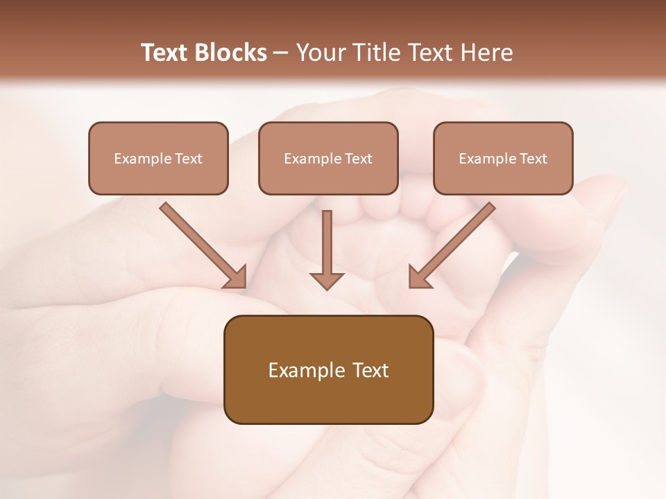 Daughter Sole Massage PowerPoint Template