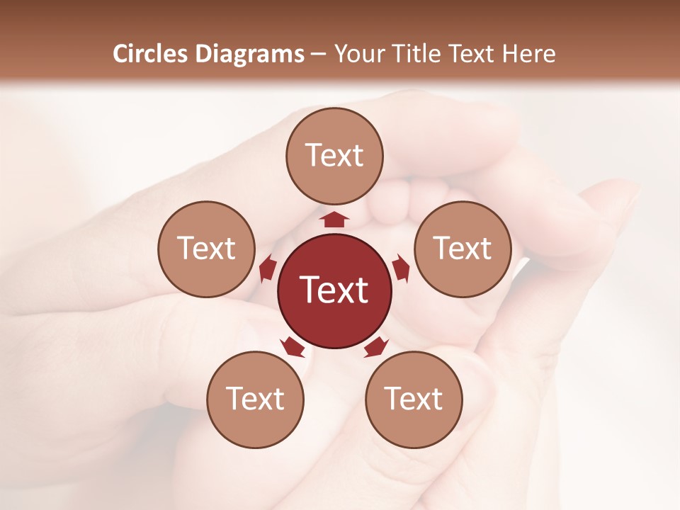 Daughter Sole Massage PowerPoint Template