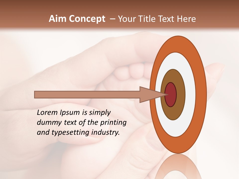 Daughter Sole Massage PowerPoint Template