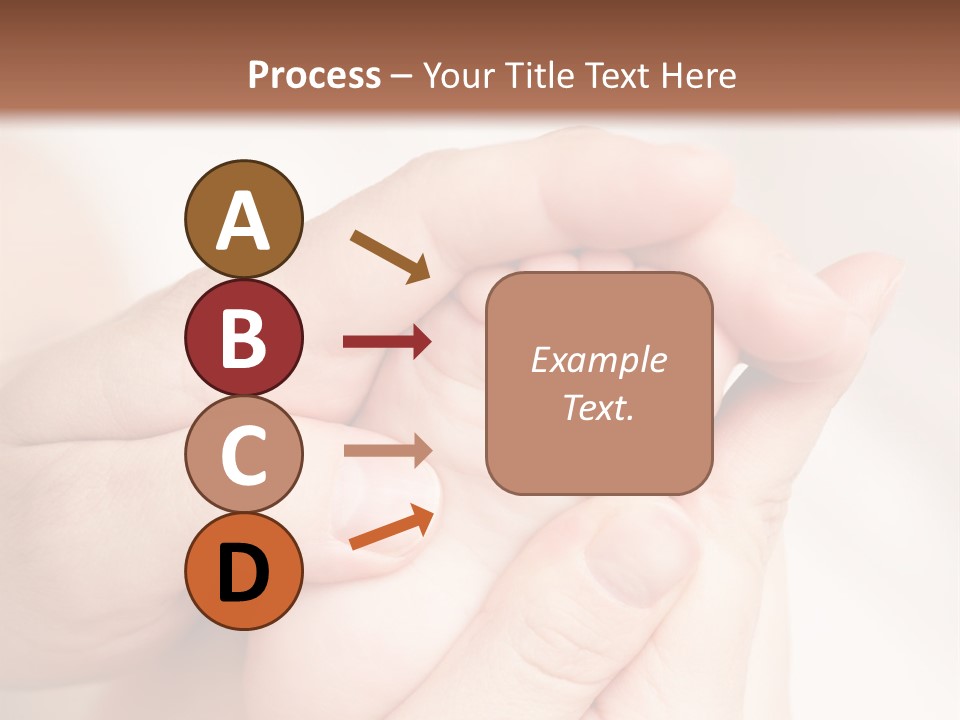 Daughter Sole Massage PowerPoint Template