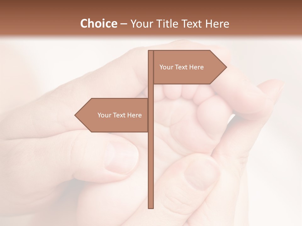 Daughter Sole Massage PowerPoint Template