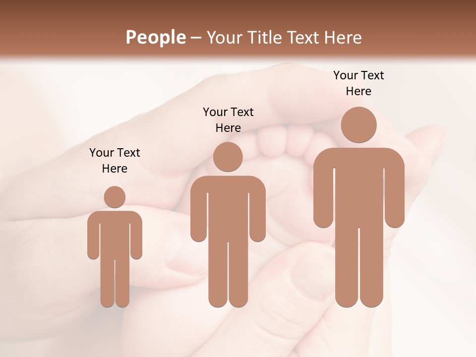 Daughter Sole Massage PowerPoint Template