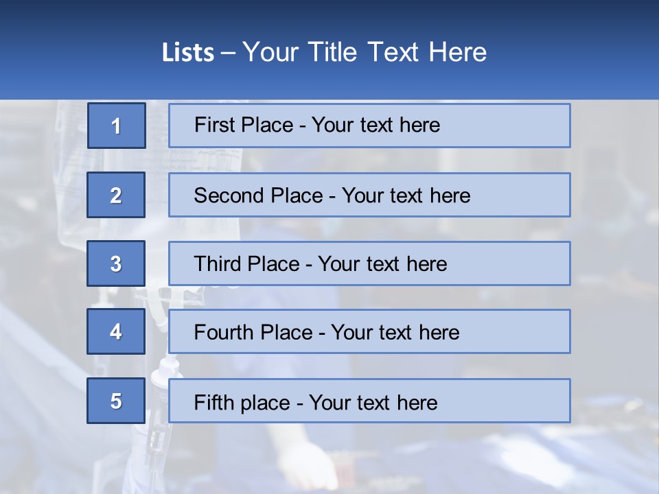 Care Physician Equipment PowerPoint Template