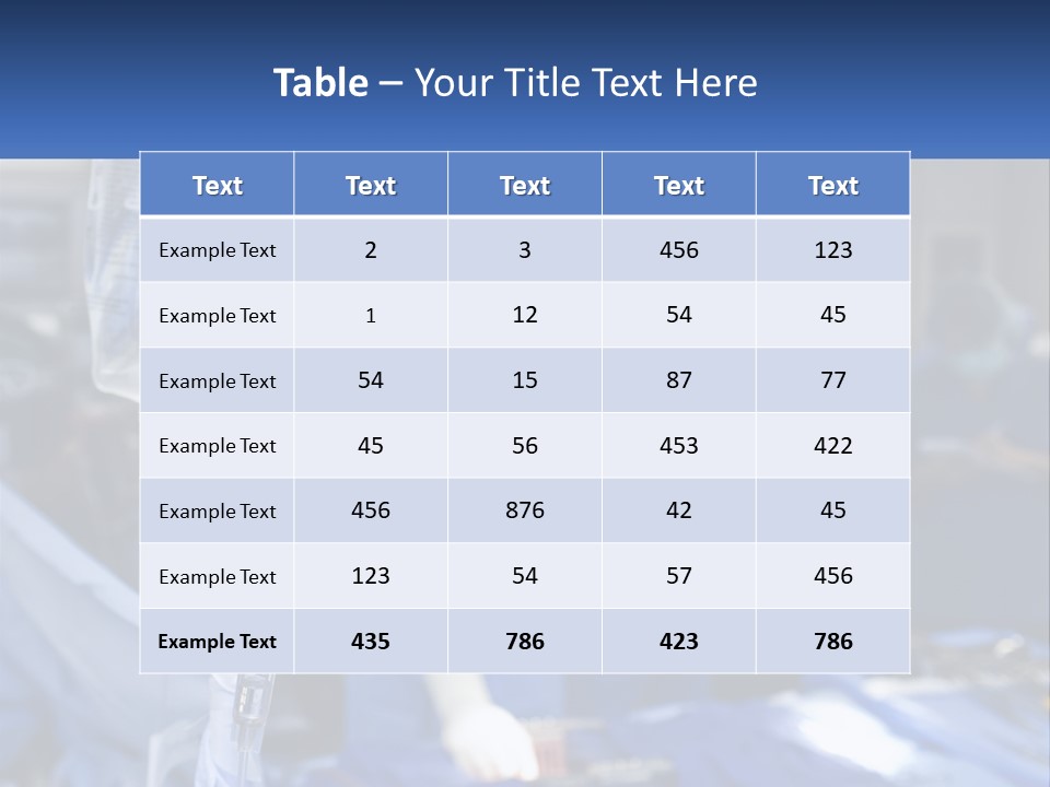 Care Physician Equipment PowerPoint Template