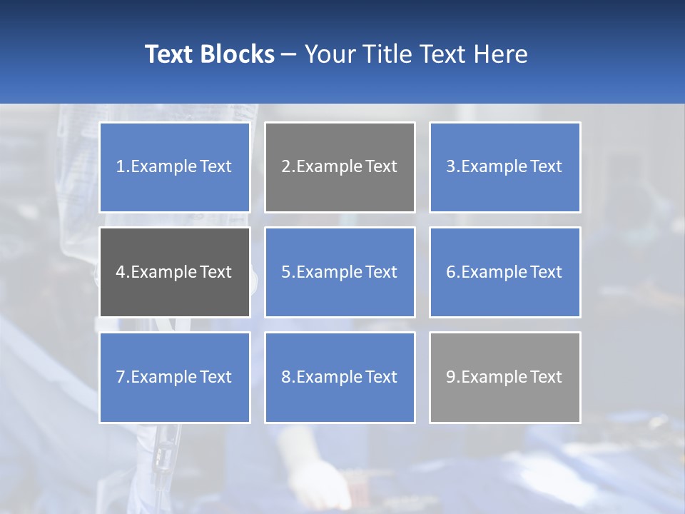 Care Physician Equipment PowerPoint Template