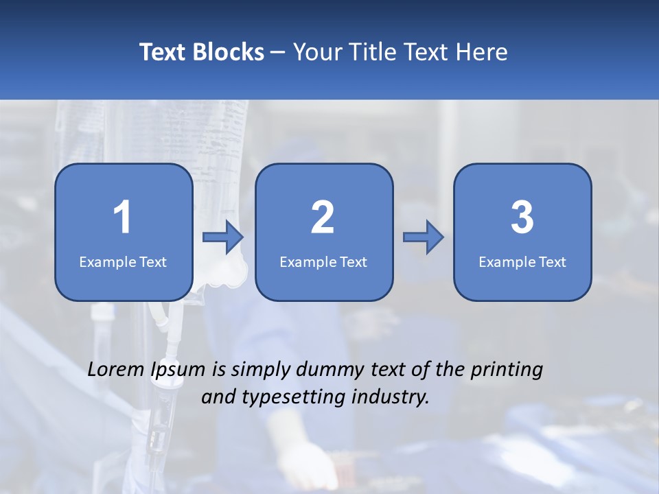 Care Physician Equipment PowerPoint Template