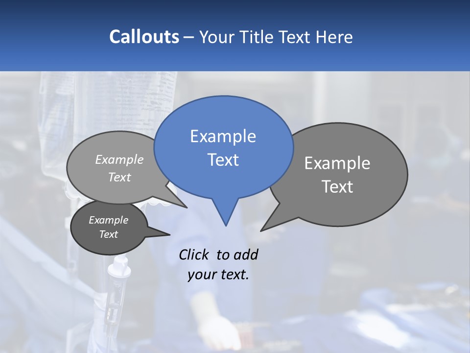 Care Physician Equipment PowerPoint Template
