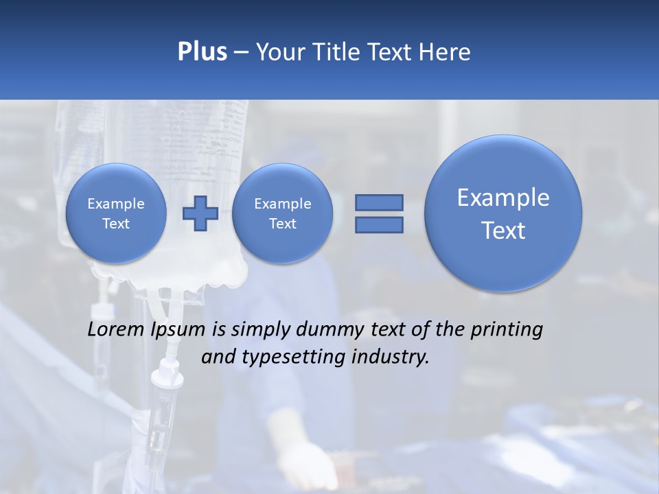 Care Physician Equipment PowerPoint Template