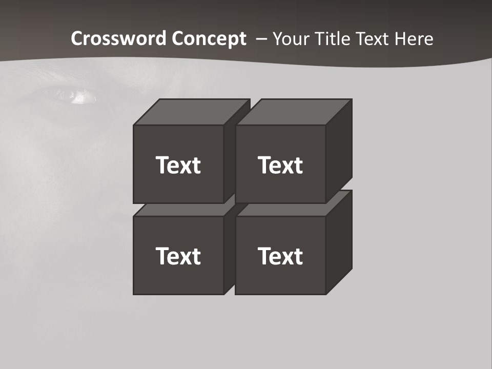 Face Male Handsome PowerPoint Template