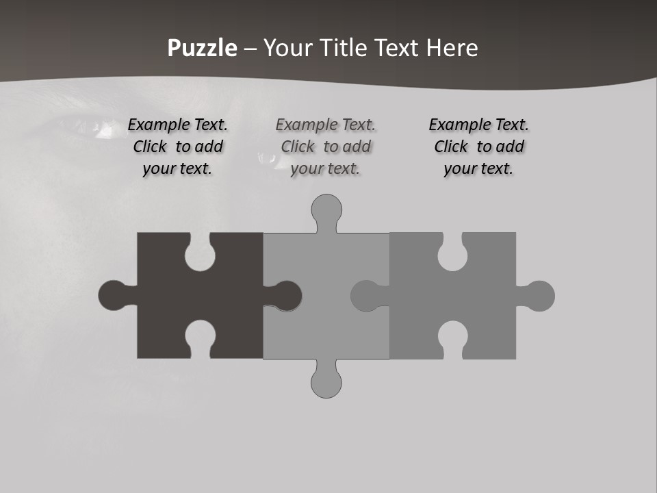 Face Male Handsome PowerPoint Template