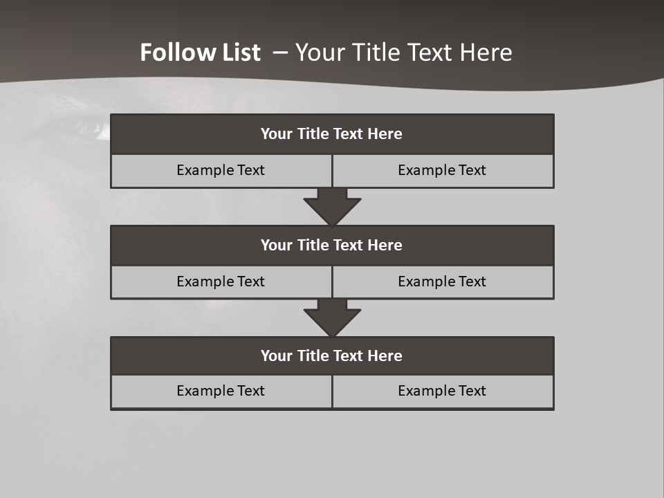 Face Male Handsome PowerPoint Template