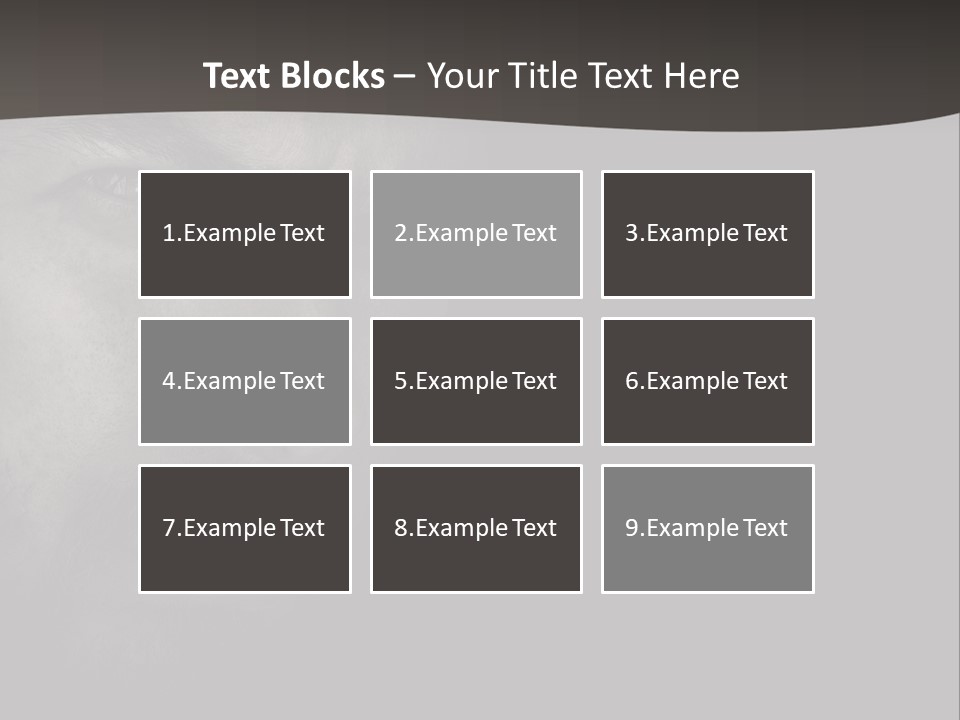 Face Male Handsome PowerPoint Template