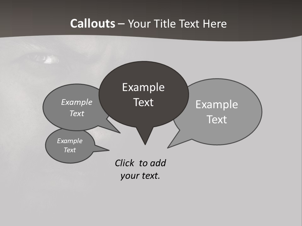 Face Male Handsome PowerPoint Template