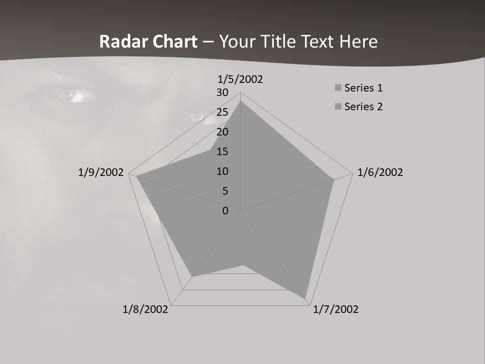 Face Male Handsome PowerPoint Template