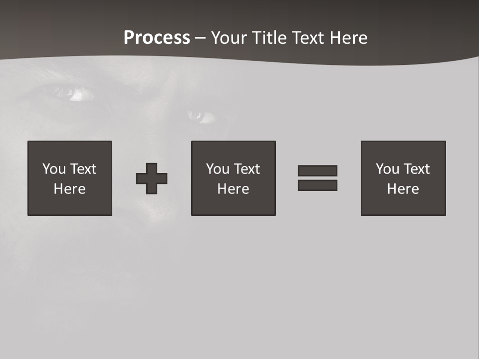 Face Male Handsome PowerPoint Template