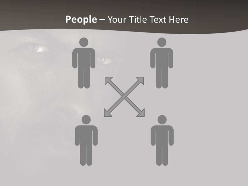 Face Male Handsome PowerPoint Template