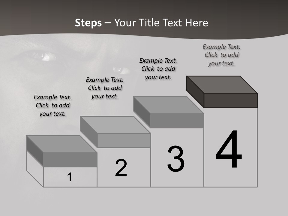 Face Male Handsome PowerPoint Template