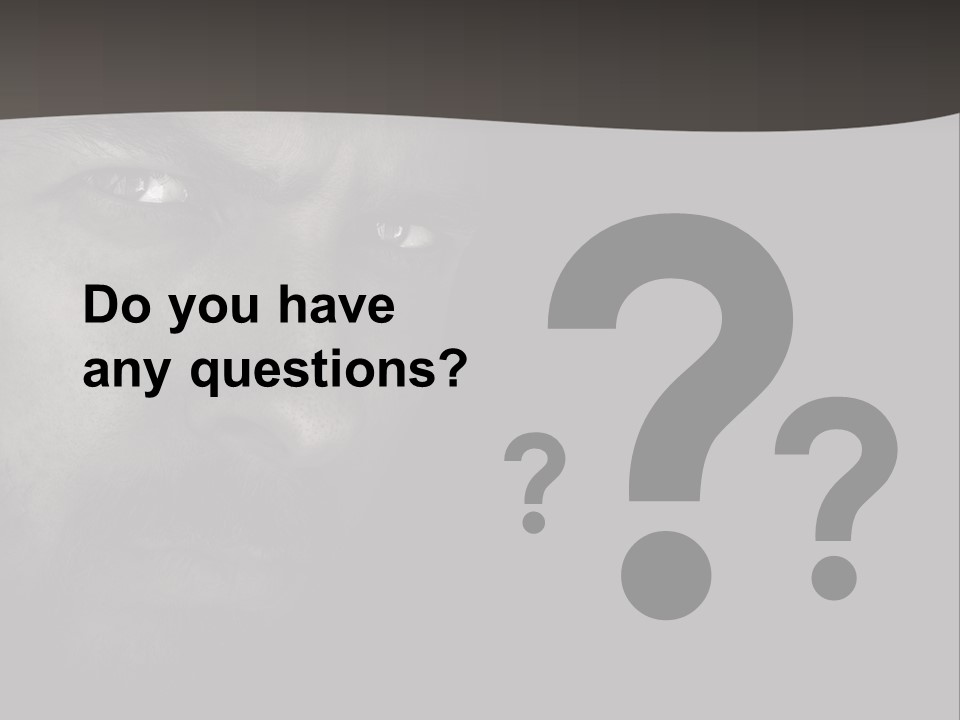 Face Male Handsome PowerPoint Template