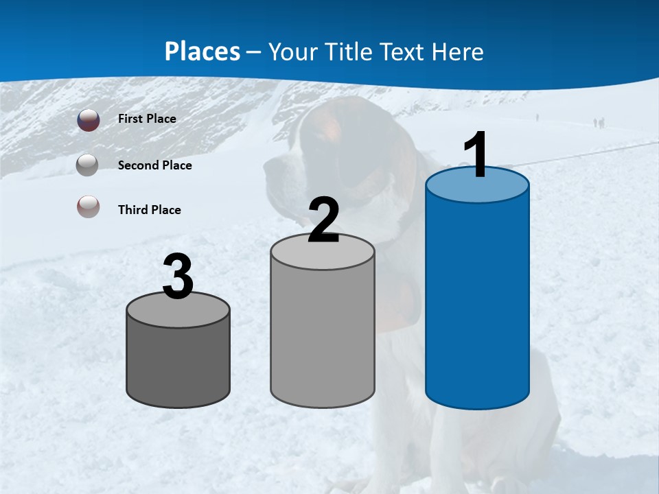 Snow Large Nature PowerPoint Template