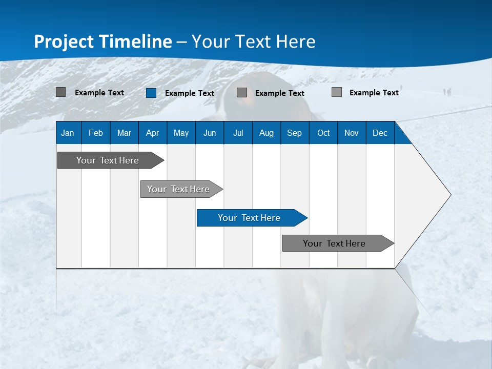 Snow Large Nature PowerPoint Template