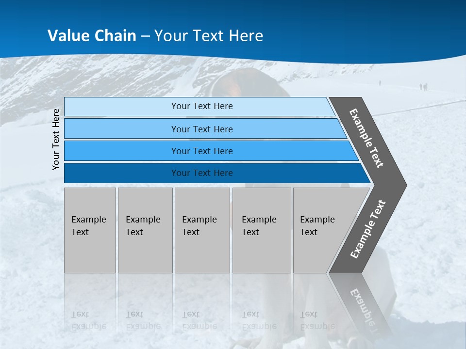 Snow Large Nature PowerPoint Template