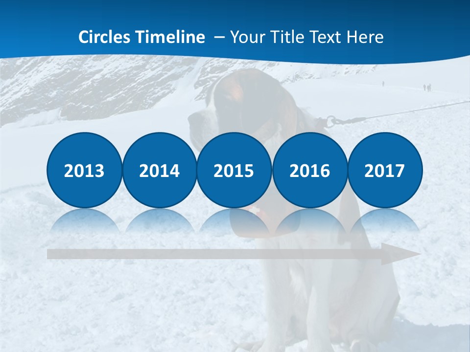 Snow Large Nature PowerPoint Template