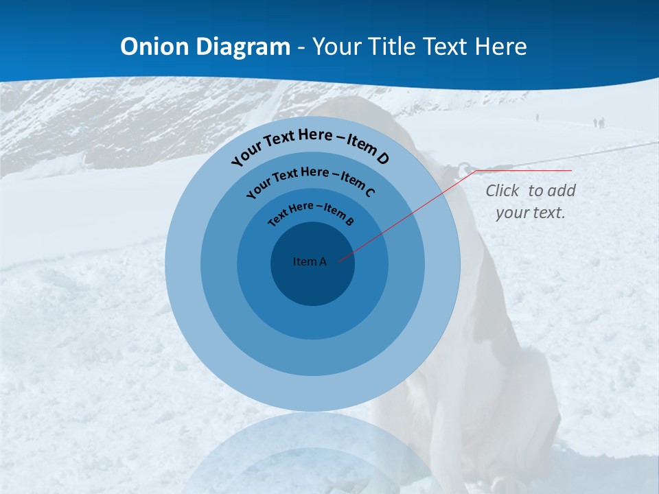 Snow Large Nature PowerPoint Template