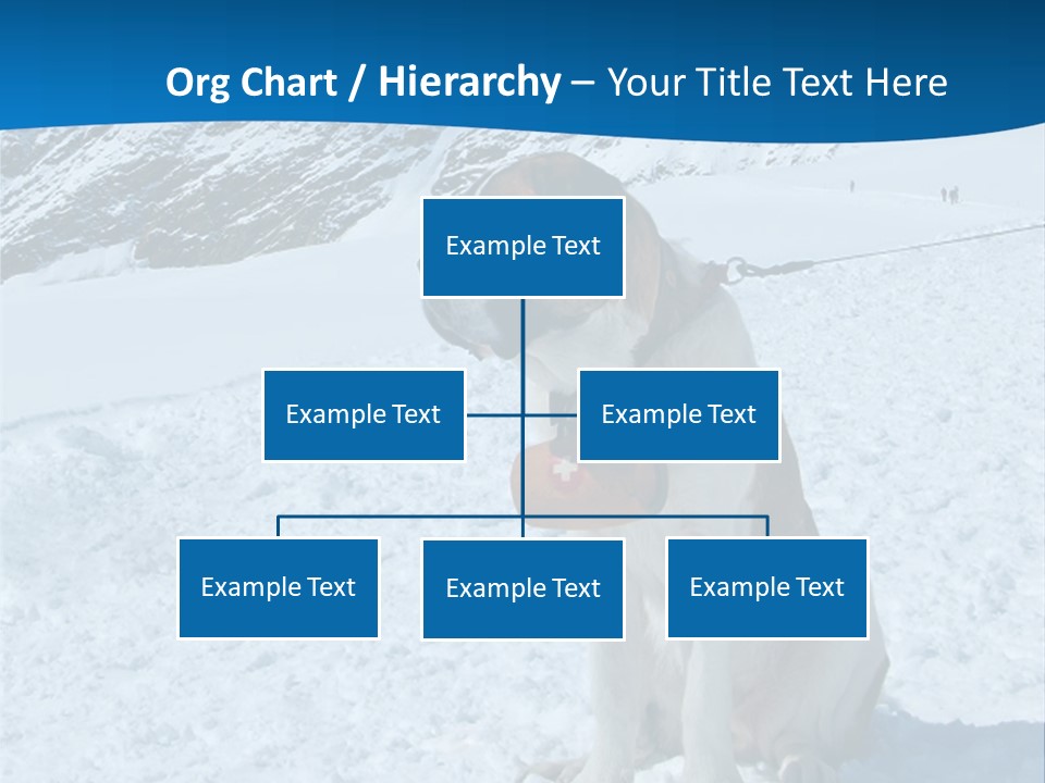 Snow Large Nature PowerPoint Template