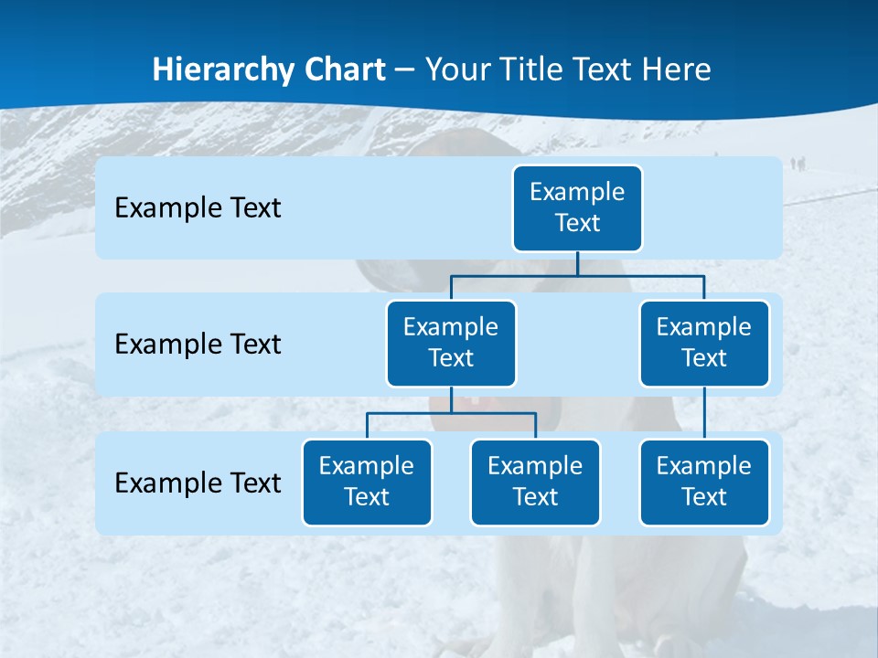 Snow Large Nature PowerPoint Template