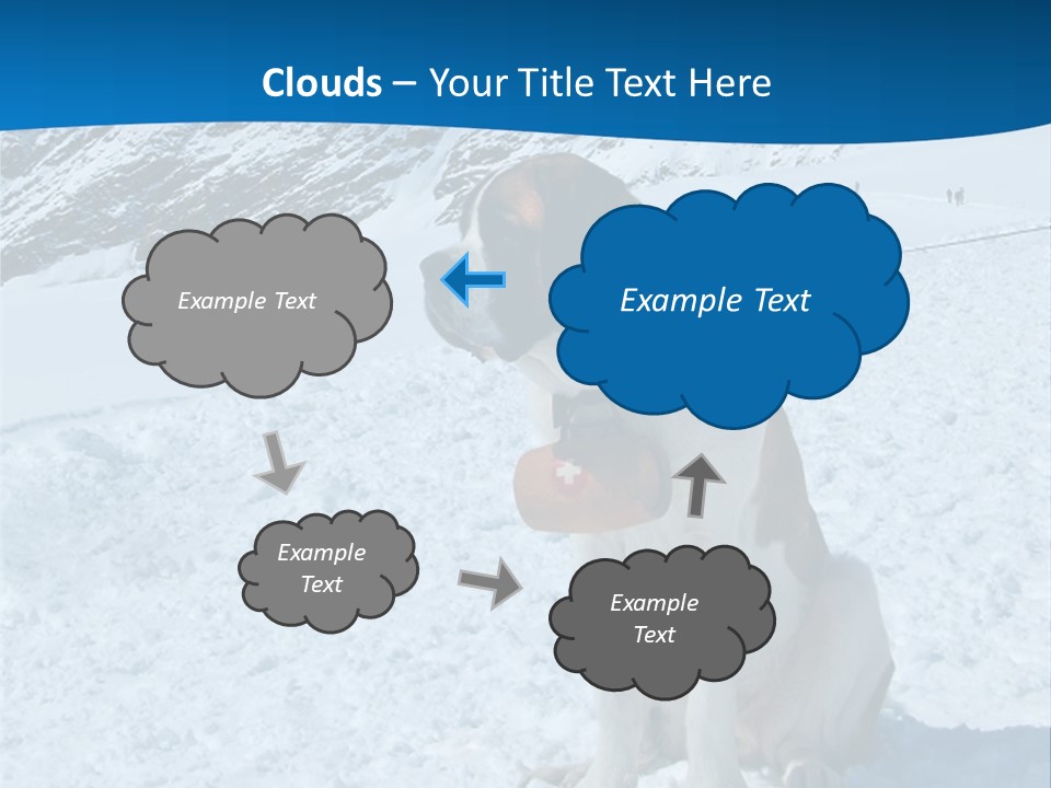 Snow Large Nature PowerPoint Template