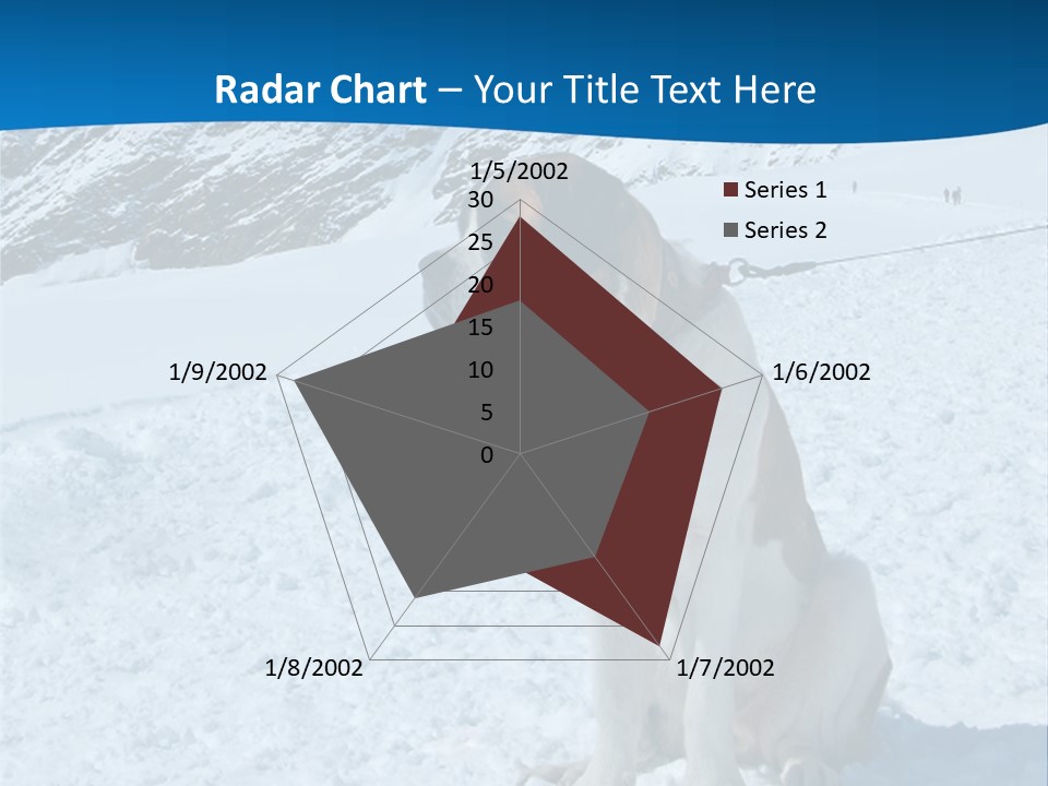 Snow Large Nature PowerPoint Template