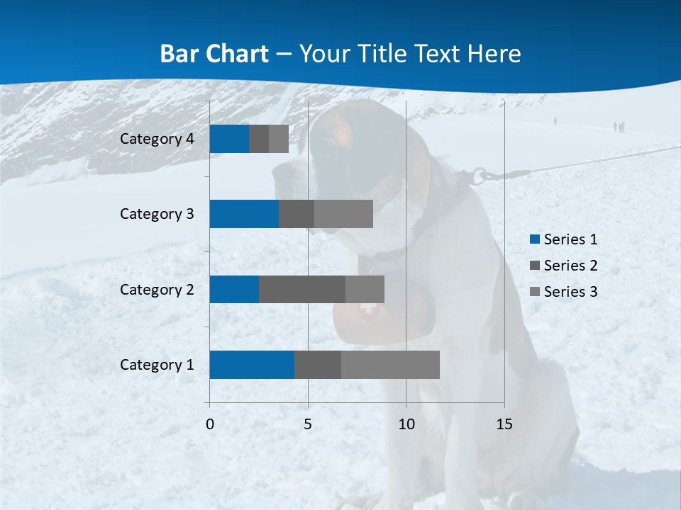 Snow Large Nature PowerPoint Template