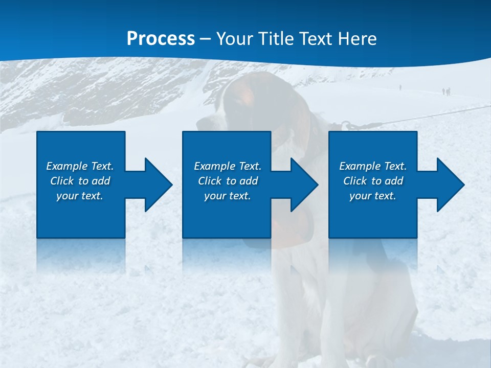 Snow Large Nature PowerPoint Template