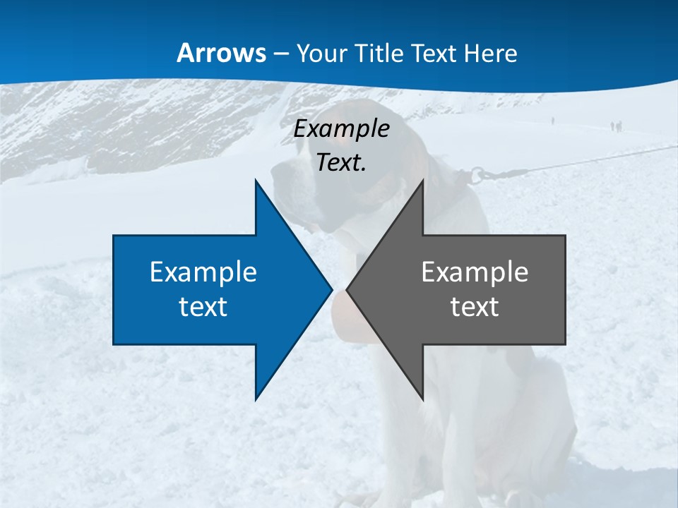 Snow Large Nature PowerPoint Template