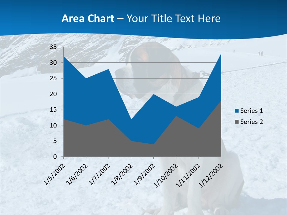 Snow Large Nature PowerPoint Template