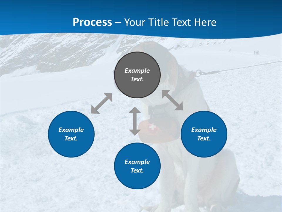 Snow Large Nature PowerPoint Template