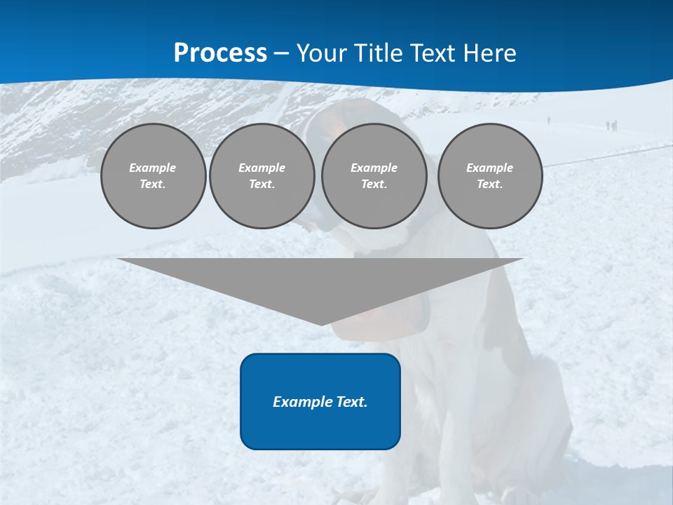 Snow Large Nature PowerPoint Template