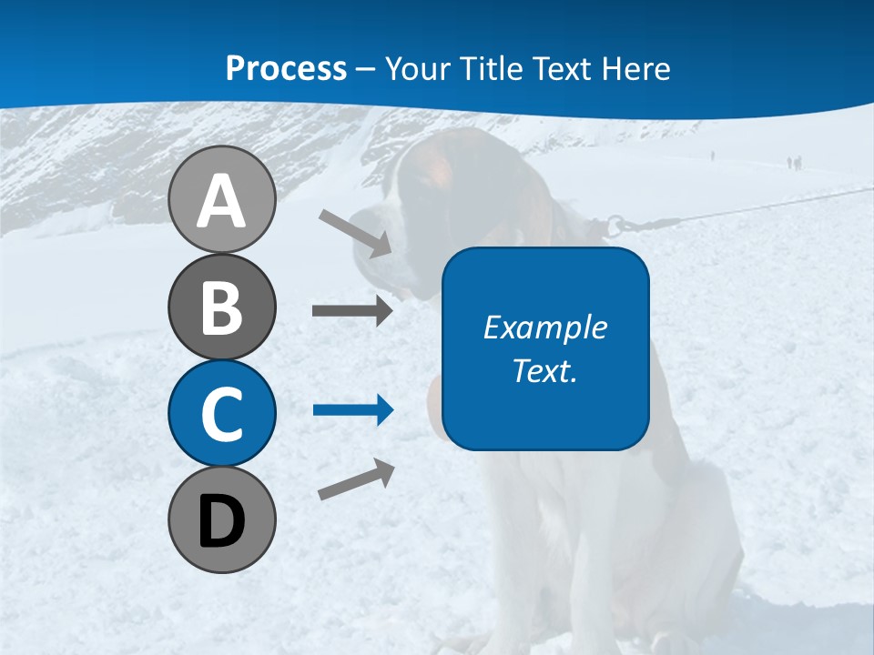Snow Large Nature PowerPoint Template